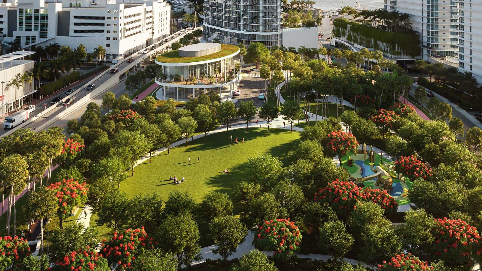 Five Park — luxury condos with amenities in Miami Beach